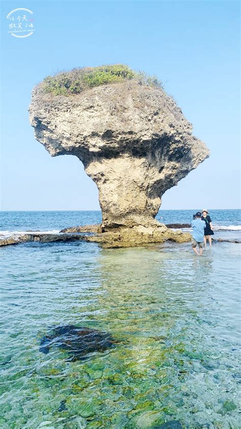 花瓶言|小琉球景點｜花瓶岩，賞景戲水好去處，海龜出沒時間、地點分